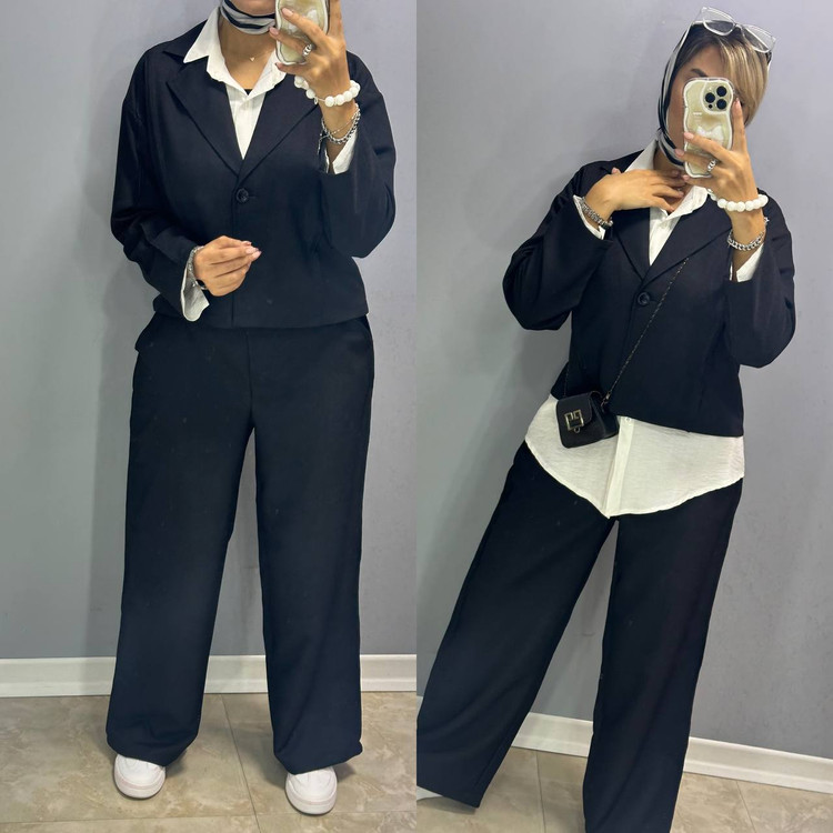 کت شلوار مشکی