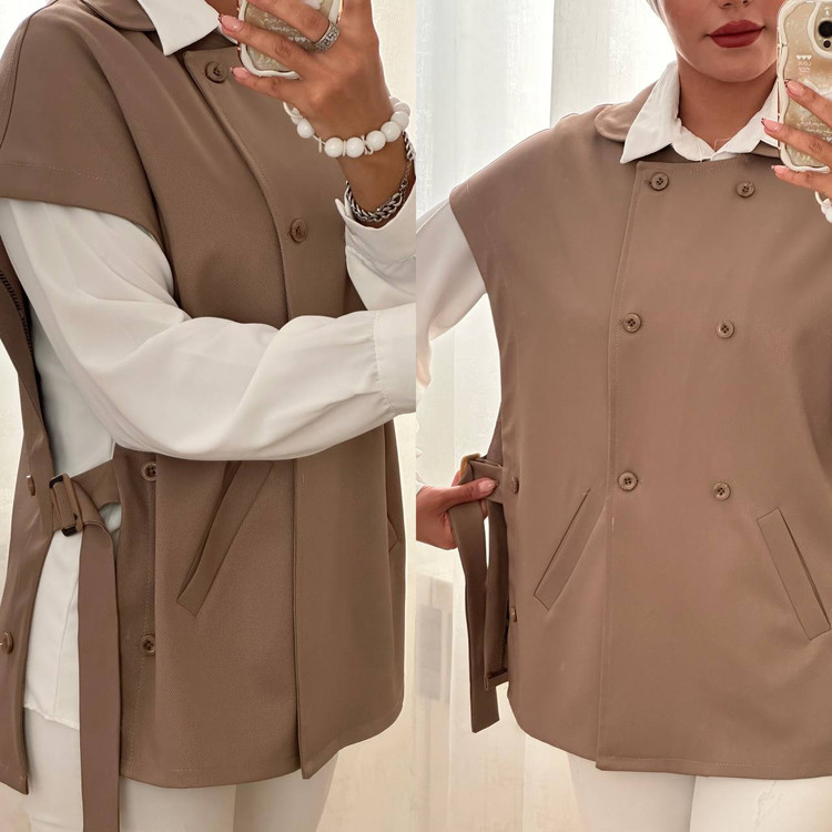 وست بغل بند و سگک دار نسکافهای