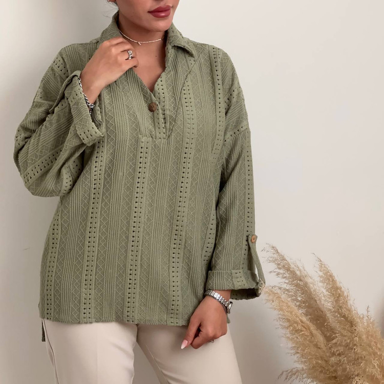 شومیز مراکشی طرح دو سبز