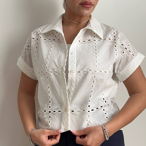 شومیز خامه دوزی