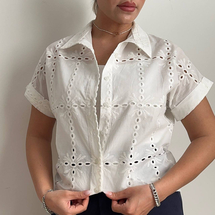 شومیز خامه دوزی