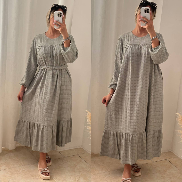 پیراهن پرنسسی سبز